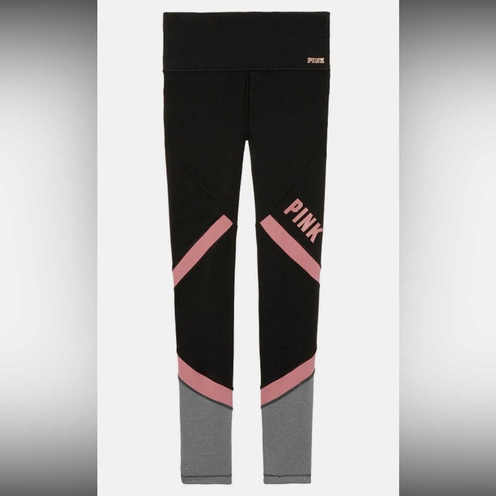 Victoria's Secret PINK Ultimate Highrise Reversible Leggings SZ.Small colorblock